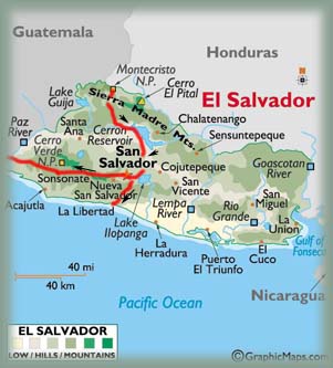 Salvador - Itinéraire
