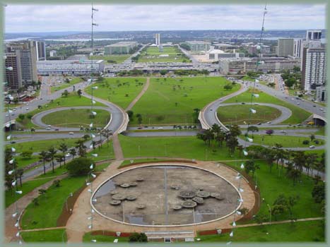 Brasilia vue de la tour télé