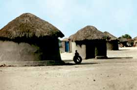 Village au Botswana