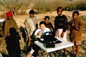 Cours d'informatique au Lesotho