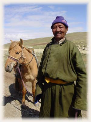 Cavalier de Mongolie
