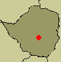 Situation géographique de Great  Zimbabwe