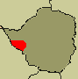 Situation géographique du Hwange  NP